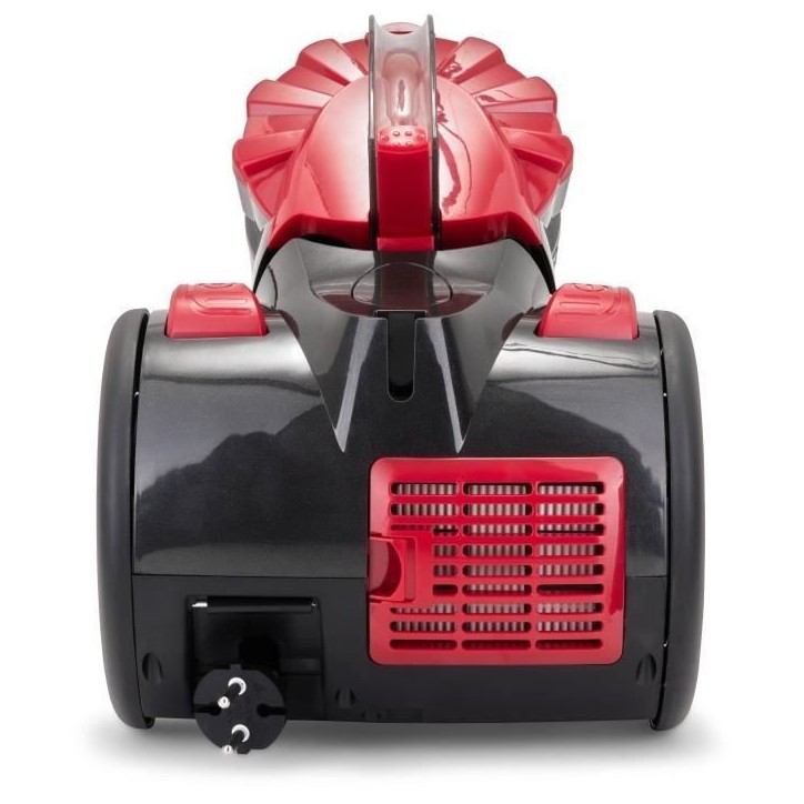Aspirateur Multi-cyclonique sans sac - LIVOO DOH105R - 700 W - 2 L - 78 dB - Filtre lavable - Embout 2 en 1 - Rouge / Noir Aspirateur Multi-cyclonique sans sac - LIVOO DOH105R - 700 W - 2 L - 78 dB - Filtre lavable - Embout 2 en 1 - Rouge / Noir