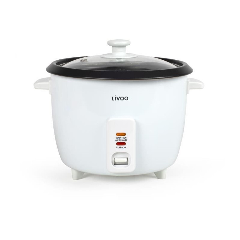Cuiseur a riz LIVOO - 1,5L - panier aluminium - Fonction maintien au c Cuiseur a riz LIVOO - 1,5L - panier aluminium - Fonction maintien au c