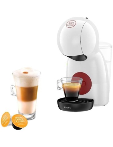 KRUPS Nescafé Dolce Gusto Machine a café multi-boissons, Ultra compact, Intuitive, Piccolo XS blanche YY5218FD