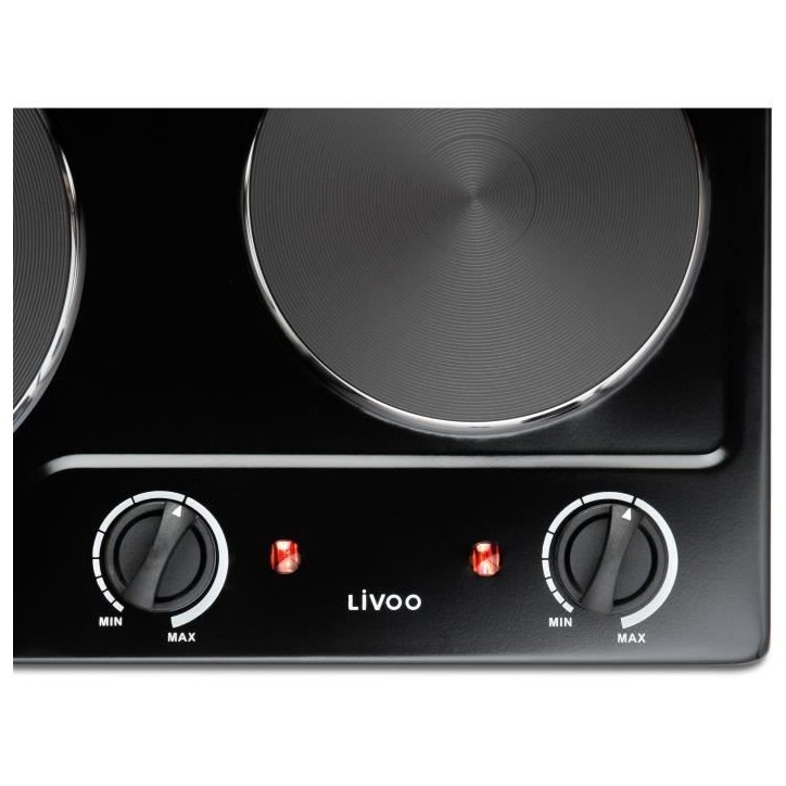 Plaque de cuisson double encastrable LIVOO - DOC168N Plaque de cuisson double encastrable LIVOO - DOC168N