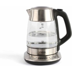 Bouilloire électrique sans fil LIVOO DOD165 - Gris - Température ré