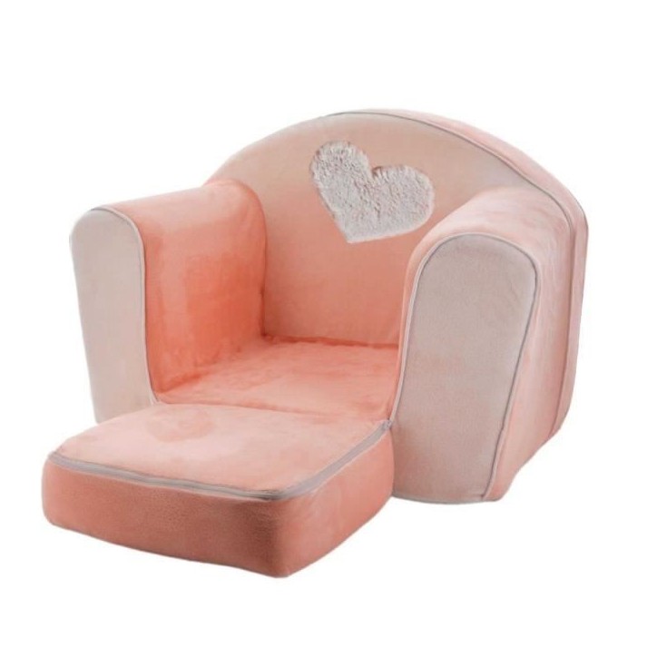 Fauteuil club convertible Lapinou - Rose - 42 x 55 cm Fauteuil club convertible Lapinou - Rose - 42 x 55 cm