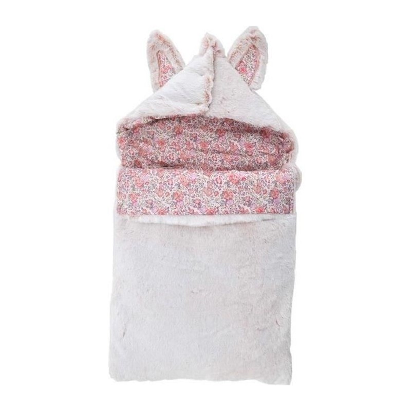 Nid d'ange Lapinou - Rose - 75 x 40 cm