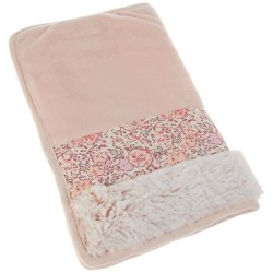 Protege carnet de santé Lapinou - Rose - 15 x 26 cm
