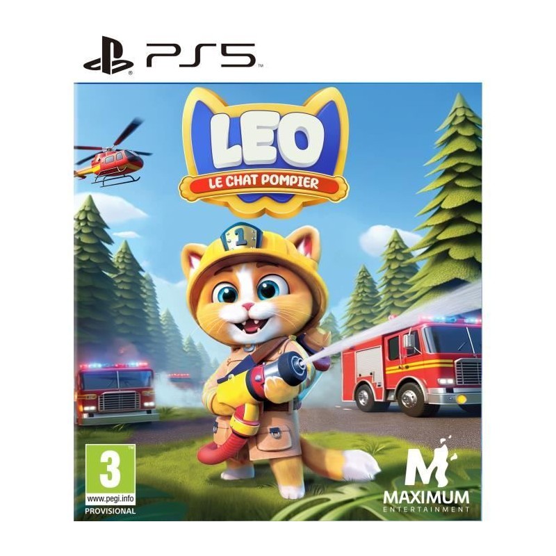 Leo le Chat Pompier - Jeu PS5 Leo le Chat Pompier - Jeu PS5