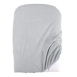 DOMIVA Lot 2 Housses matelas a langer - Polycoton - oeko-Tex - Peche/P