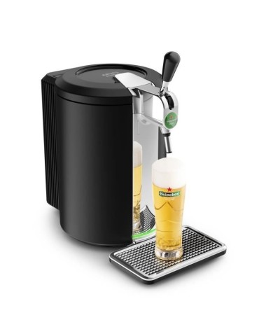 KRUPS Beertender Compact Machine biere pression, Compatible fûts de 5 L, Température parfaite, Biere fraîche et mousseuse VB4