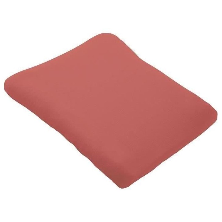 Housse de matelas a langer en éponge bouclette - Terracotta - 50 X 75 cm Housse de matelas a langer en éponge bouclette - Terracotta - 50 X 75 cm
