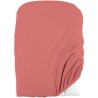 Lot de 2 housses de matelas a  langer en éponge bouclette - Blanc /
