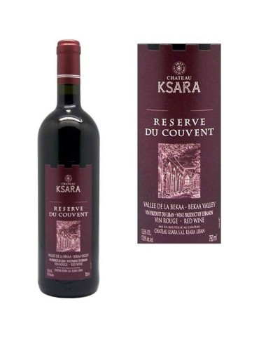 Château Ksara Réserve du Couvent Vallée de la Bekaa - Vin rouge du Liban