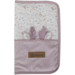 Protege carnet de santé esprit enchanté - Lilas - 26 x 17 cm