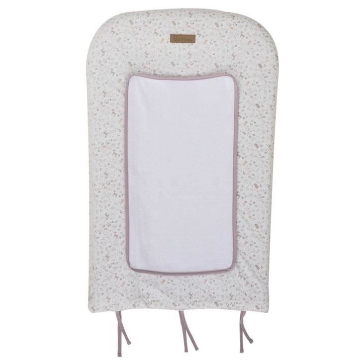 Matelas a langer + Housse avec 1 éponge imperméable - DOMIVA - LILAS Matelas a langer + Housse avec 1 éponge imperméable - DOMIVA - LILAS