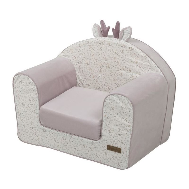Fauteuil club Lilas - DOMIVA - 43x55.5cm HT 50cm - Pour bébé fille a
