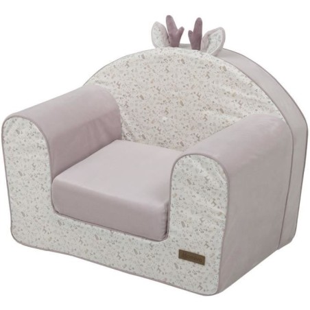 Fauteuil club Lilas - DOMIVA - 43x55.5cm HT 50cm - Pour bébé fille a