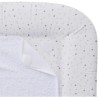 Matelas a  langer avec 2 éponges amovibles - Bleuet - 42 x 70 cm
