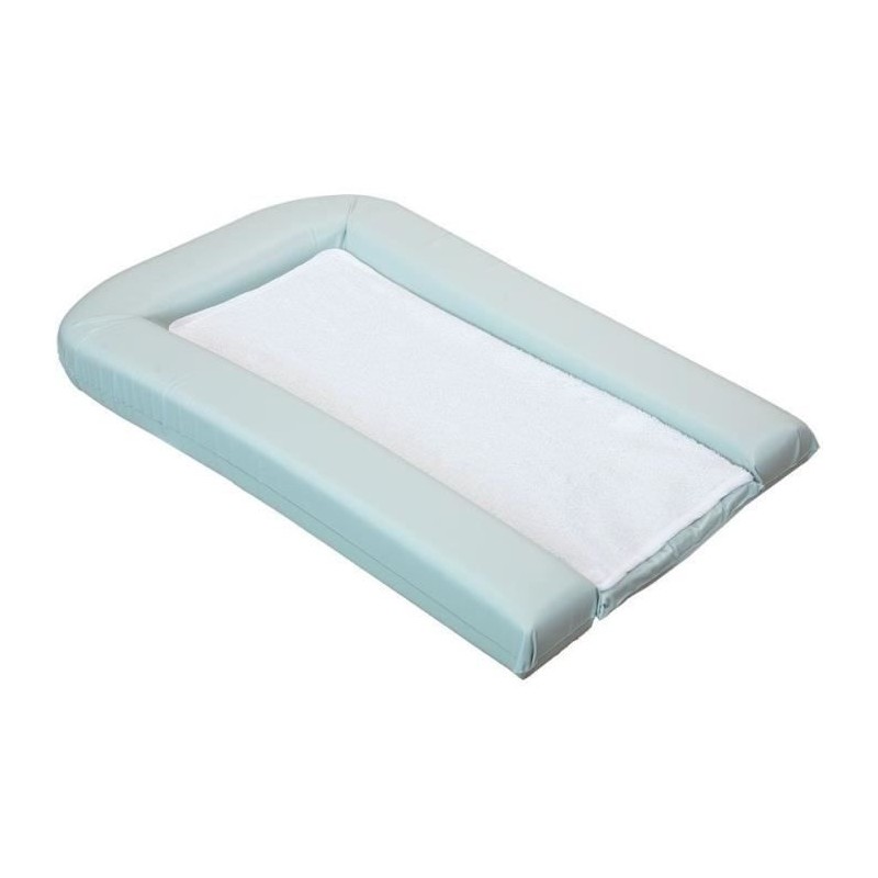 MATELAS a LANGER PVC AVEC 2 ÉPONGES AMOVIBLES/CONFORT 42x70 cm SAUGE MATELAS a LANGER PVC AVEC 2 ÉPONGES AMOVIBLES/CONFORT 42x70 cm SAUGE