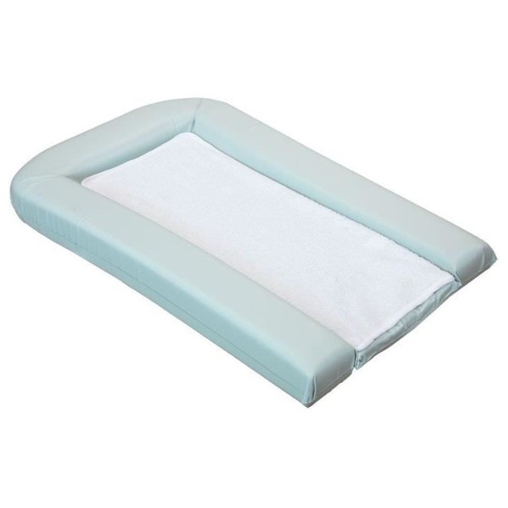 MATELAS a LANGER PVC AVEC 2 ÉPONGES AMOVIBLES/CONFORT 42x70 cm SAUGE