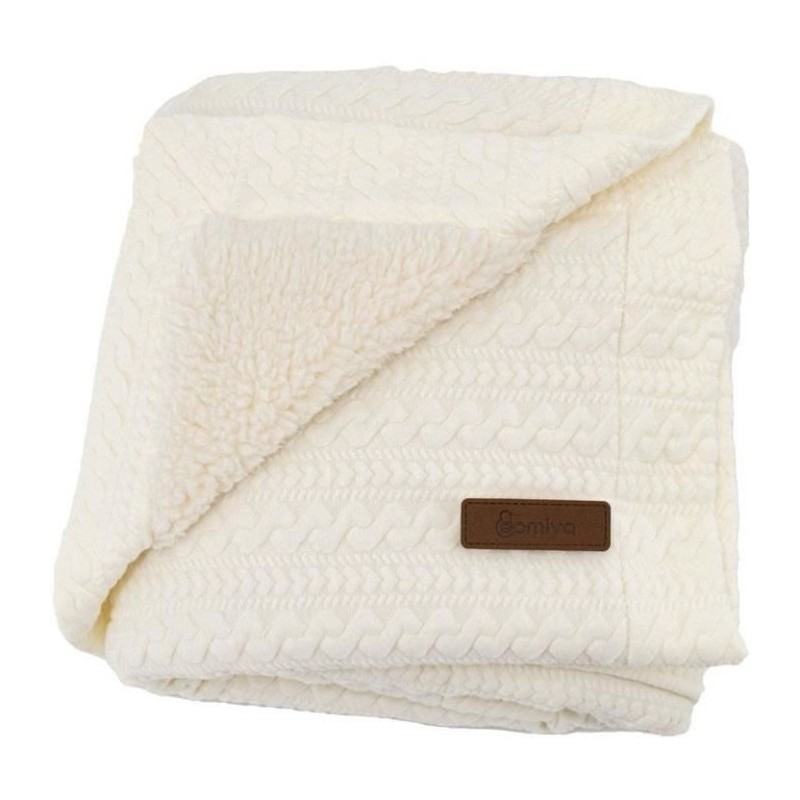 Couverture - DOMIVA - BOUBOU - Double face - 75x100 cm Couverture - DOMIVA - BOUBOU - Double face - 75x100 cm