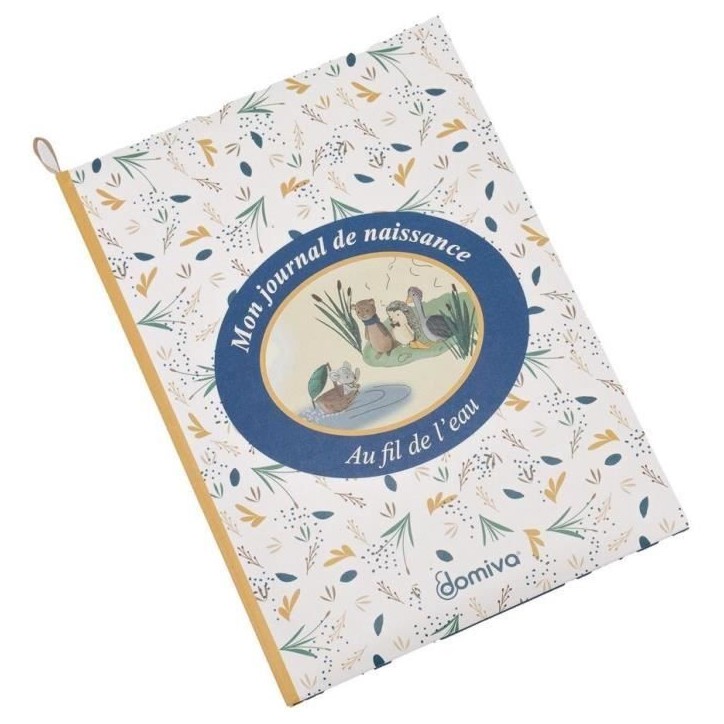 Coffret - DOMIVA - AU FIL DE L'EAU - Boîte a trésors + Journal de naissance