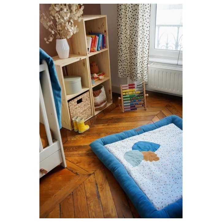 Tapis de parc - DOMIVA - AU FIL DE L'EAU - 100x100 cm Tapis de parc - DOMIVA - AU FIL DE L'EAU - 100x100 cm