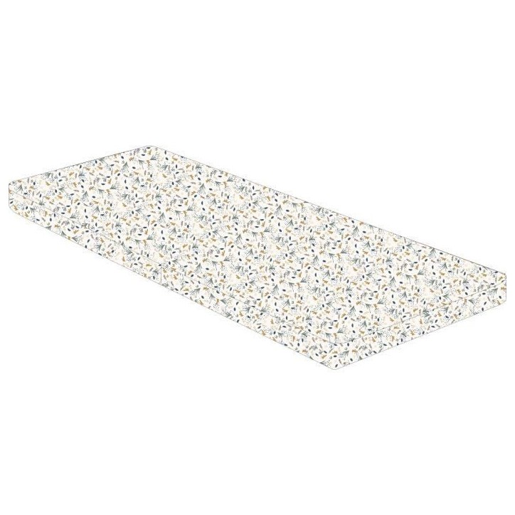 Matelas pliant - Tissu - 60x120 cm - Epaisseur 5cm - 2 volets - AU FIL DE L'EAU - DOMIVA Matelas pliant - Tissu - 60x120 cm - Epaisseur 5cm - 2 volets - AU FIL DE L'EAU - DOMIVA