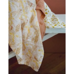 Lot de 3 langes - DOMIVA - Honey Moon - Mousseline de coton - Doux et