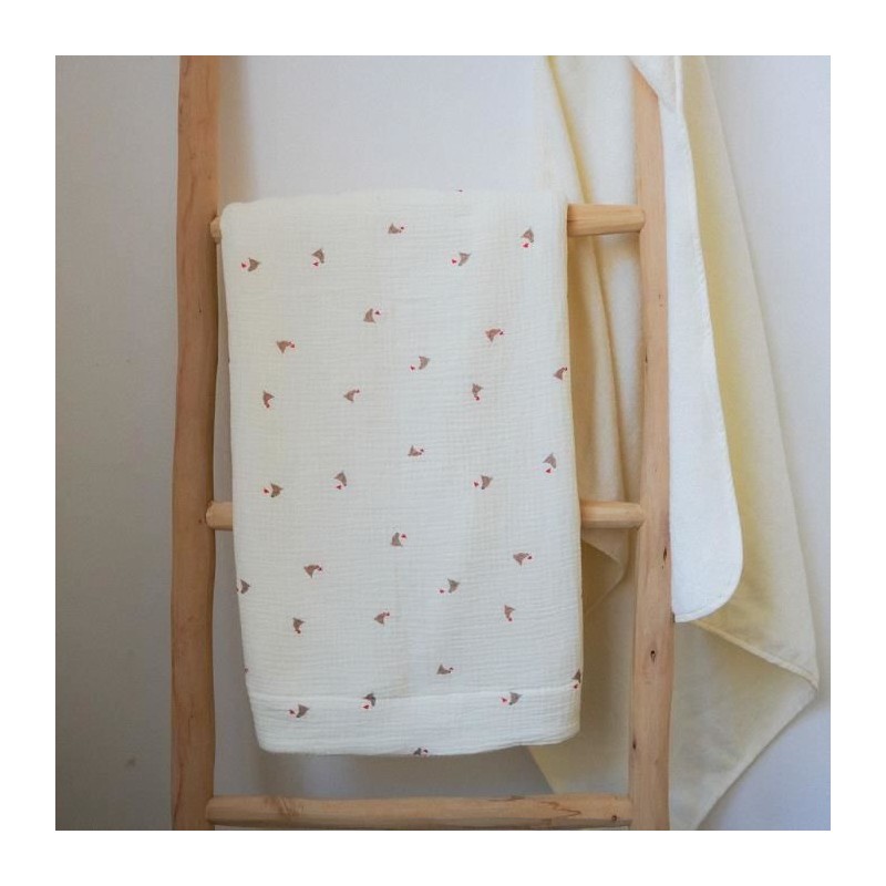 Maxi lange - DOMIVA - Maternity Love - Mousseline de coton ultra-douce