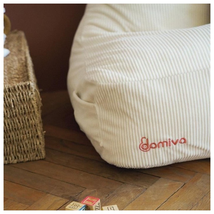 Pouf - DOMIVA - Honey Moon - Velours côtelé - Doux et moelleux - Oreilles de félin Pouf - DOMIVA - Honey Moon - Velours côtelé - Doux et moelleux - Oreilles de félin