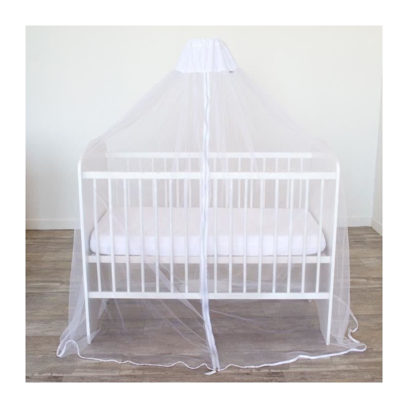 Lot ciel de lit + fleche de lit sur socle - DOMIVA - Moustiquaire pour