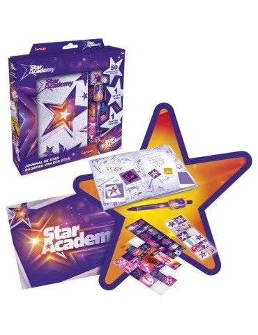 Journal de Star - STAR ACADEMY - Loisir Créatif - Violet - Pour Enfant de 6 ans et plus