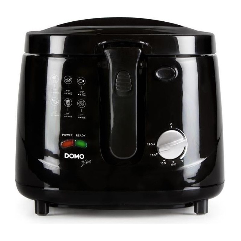 Friteuse électrique classique - DOMO DO461FR - 2.5L - Noir - Thermost