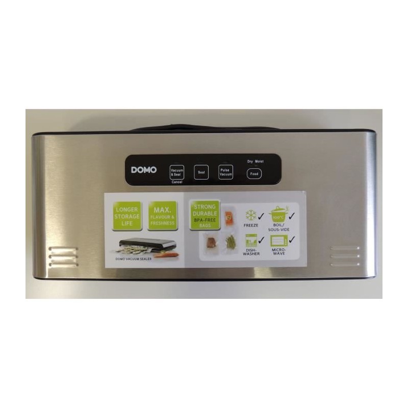 Soudeuse sous-vide - DOMO - DO327L - 120 W Soudeuse sous-vide - DOMO - DO327L - 120 W