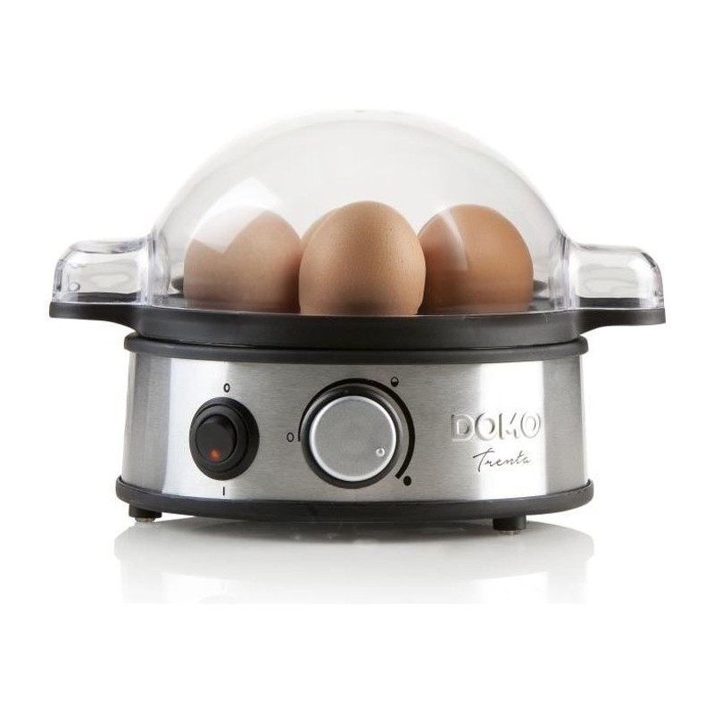 Cuiseur a oeufs DOMO - 400W DO9142EK - Indicateurs - Acier inoxydable Cuiseur a oeufs DOMO - 400W DO9142EK - Indicateurs - Acier inoxydable