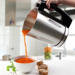 Blender chauffant DOMO - noir - 1,6L – 3 programmes - 1000 Watt - DO