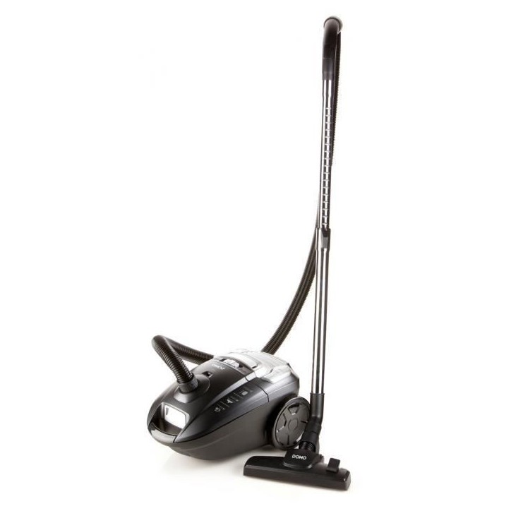 DOMO DO7285S Aspirateur traîneau avec sac - 700W - 69 dB - A - Gris DOMO DO7285S Aspirateur traîneau avec sac - 700W - 69 dB - A - Gris
