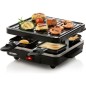 Appareil a raclette DOMO - DO9147G - Jusqu'a 4 personnes - Revetement antiadhésif - 600W