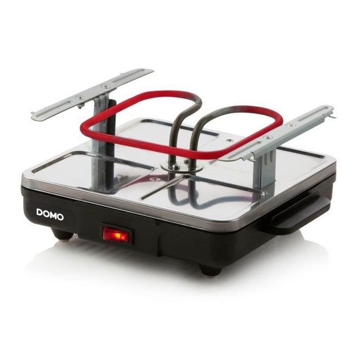 Appareil a raclette DOMO - DO9147G - Jusqu'a 4 personnes - Revetement antiadhésif - 600W