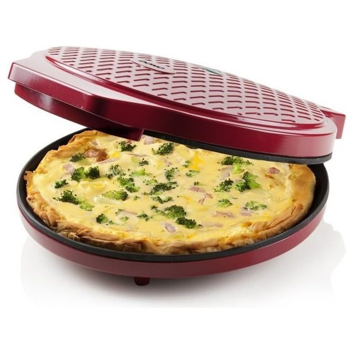 Four a pizza - DOMO - My express - 1450W - Rouge - Température variable