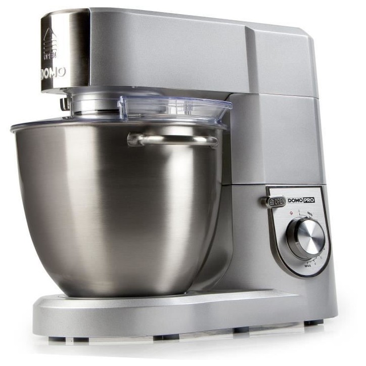 Robot de Cuisine Pro - DOMO - DO9079KR-PROMO - 1500 W - 6,7 L - Vitesse variable + Pulse - Gris Robot de Cuisine Pro - DOMO - DO9079KR-PROMO - 1500 W - 6,7 L - Vitesse variable + Pulse - Gris