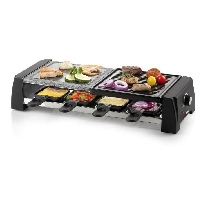 Raclette - Grill - Pierre a cuire DOMO - 8 personnes DO9190G Raclette - Grill - Pierre a cuire DOMO - 8 personnes DO9190G