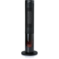Chauffage céramique effet feu de bois - 2000 W - DOMO - DO7345H - 83,