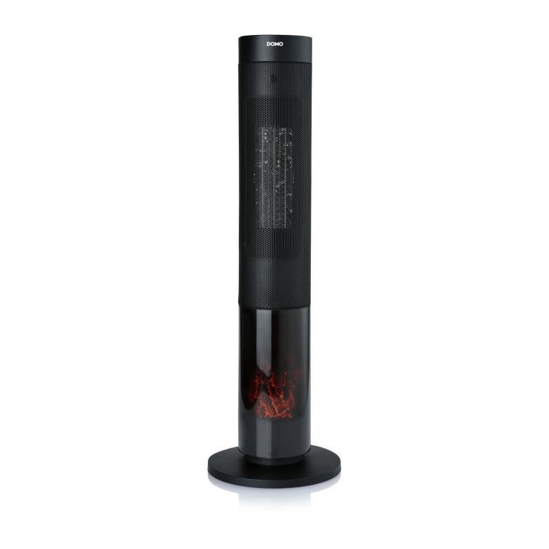 Chauffage céramique effet feu de bois - 2000 W - DOMO - DO7345H - 83,