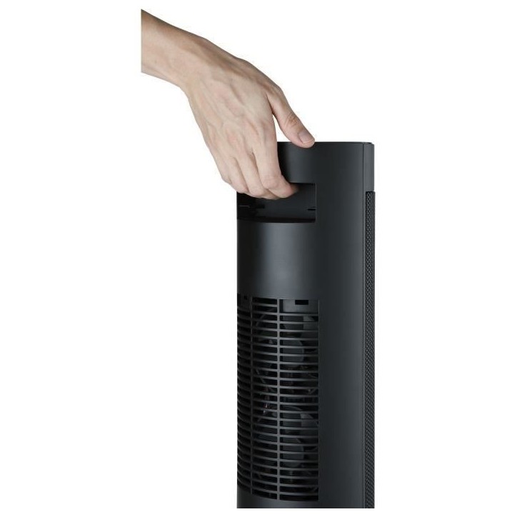 Chauffage céramique effet feu de bois - 2000 W - DOMO - DO7345H - 83,5 cm - Noir Chauffage céramique effet feu de bois - 2000 W - DOMO - DO7345H - 83,5 cm - Noir