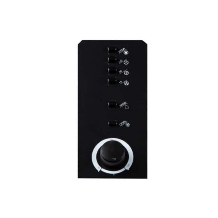 DOMO Refroidisseur d'air 67 cm 70 W Noir et blanc DOMO Refroidisseur d'air 67 cm 70 W Noir et blanc