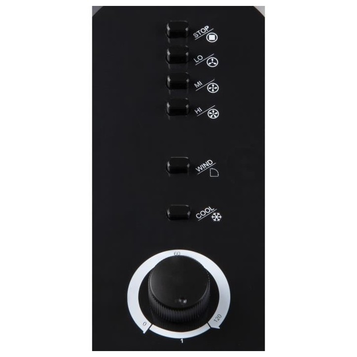 DOMO Refroidisseur d'air 67 cm 70 W Noir et blanc DOMO Refroidisseur d'air 67 cm 70 W Noir et blanc