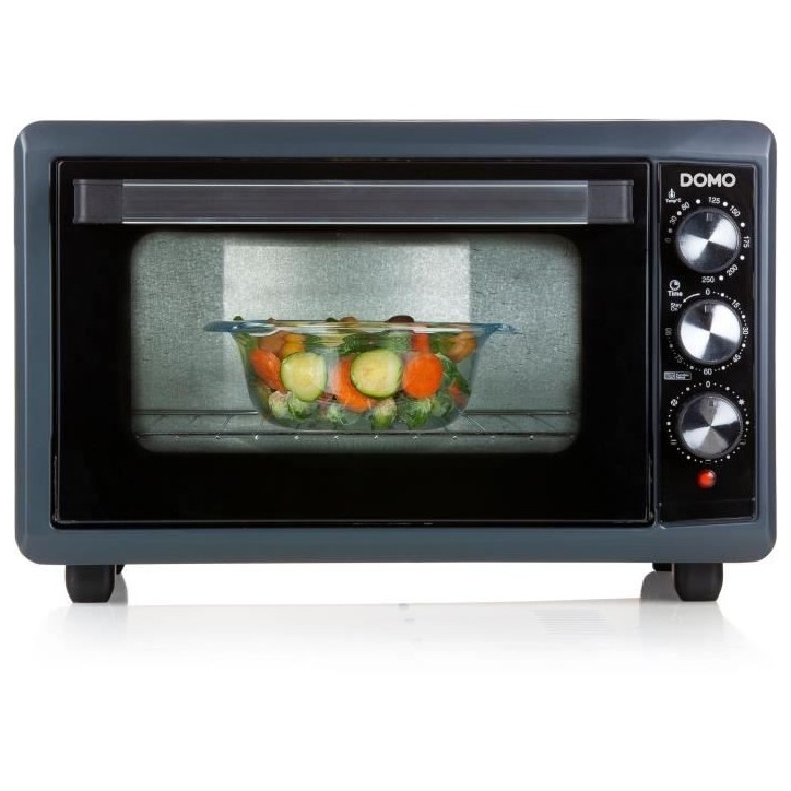 Mini four a convection - DOMO DO518GO - 38 L - Noir - 1300 W - Minuteur 90 min Mini four a convection - DOMO DO518GO - 38 L - Noir - 1300 W - Minuteur 90 min