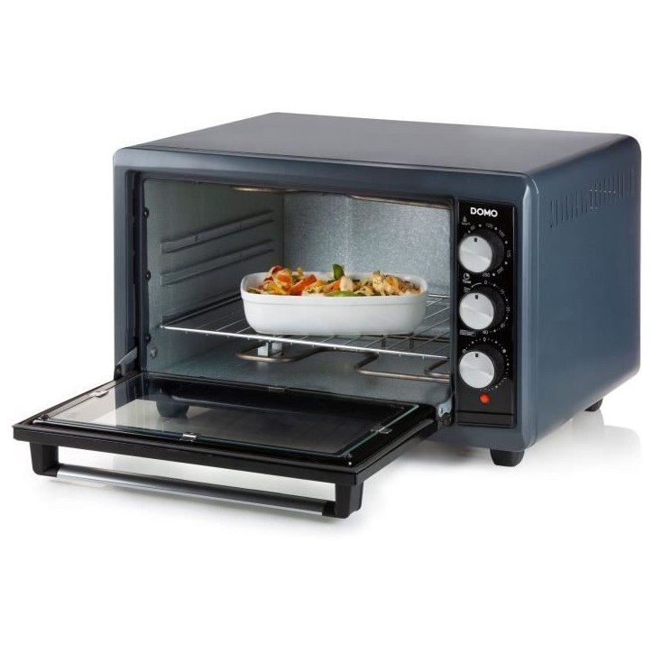 Mini four a convection - DOMO DO518GO - 38 L - Noir - 1300 W - Minuteur 90 min Mini four a convection - DOMO DO518GO - 38 L - Noir - 1300 W - Minuteur 90 min