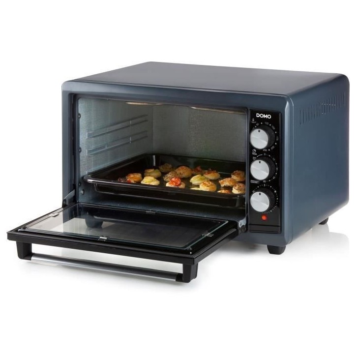 Mini four a convection - DOMO DO518GO - 38 L - Noir - 1300 W - Minuteur 90 min Mini four a convection - DOMO DO518GO - 38 L - Noir - 1300 W - Minuteur 90 min