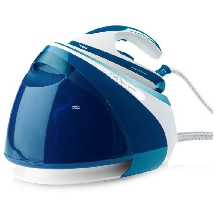 Fer a repasser avec centrale vapeur - DOMO DO1022S - 160g/min - 7,5bar - Jet de vapeur 450g