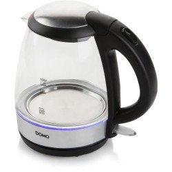 Bouilloire en verre - DOMO - DO9218WK - 2200 W - 1,2 L - Base 360° -